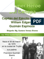 Cap. William Guzmán Espinoza Primer Héroe Del Cenepa