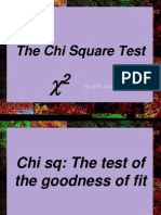 The Chi Square Test