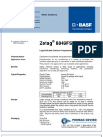 Chemicals Zetag DATA Inverse Emulsions Zetag 8849 FS - 0410