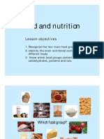 Food and Nutrition