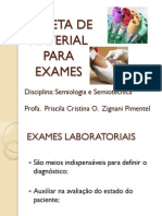 Coleta de Material para Exames PDF