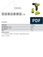 RCD12011L 12V Lithium-Ion Drill/Driver: 10mm Keyless Chuck