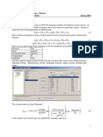 Hysys - Multiple Reactions - Styrene