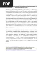 Factores Asociados Al Logro Educativo en Guatemala: Una Revisión de La Realidad y Su Interpretación A Partir de La Teoría.