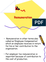 Remuneration