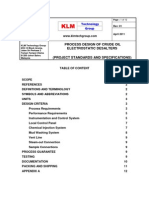 Project Standards and Specifications Crude Desalter Systems Rev01