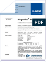 Chemicals Zetag DATA Powder Magnafloc 919 - 0410