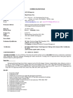 Curriculum Vitae: Sikhalorydipak@yahoo - Co.in