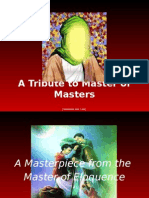 A Tribute To Master of Masters