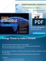 Energy Security - An Indian Perspective