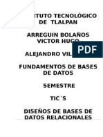 Diseño de Bases de Datos Relacionales