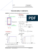 TRACCION Ejemplos de Hormigon Armado PDF