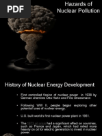 Hazards of Nuclear Pollution