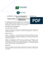 Pautas para La Elaboración de Un Informe de Laboratorio