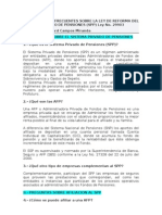 100 Preguntas Frecuentes Sobre La Reforma Del SPP