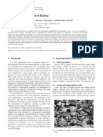 Fragment Size Distribution in Blasting: Sang Ho Cho, Masaaki Nishi, Masaaki Yamamoto and Katsuhiko Kaneko