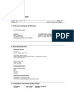 Chemicals Zetag MSDS Powder Zetag 8165 - 0710