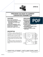 Features Applications: SBOS141