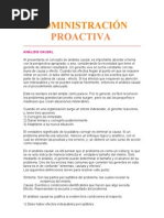 Administración Proactiva