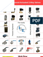 Manual and Solenoid Actuated 2-Way Valves