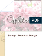 Survey Research Design