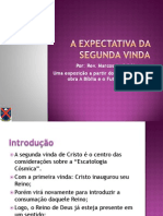 A Expectativa Da Segunda Vinda