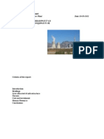 Feasibility Report About: Steam Power Plant