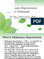 Pulmonary Hypertension and Cor Pulmonale