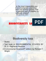 Biodiversity Loss: "Extinction Is The Most Irreversible and