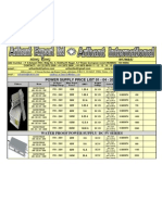 Dealer Price List 1-4-2012 Arihant Led