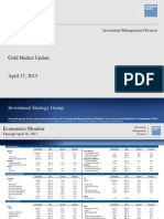 Gold Market Update April - GS