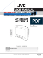 JVC AV-21CS24 AV-21CX14 Service Manual