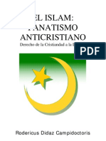 El Islam: Fanatismo Anticristiano