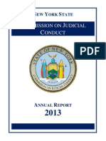 Judicial Conduct 2012 Report