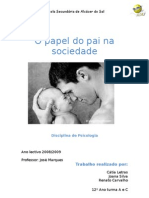 O Papel Do Pai - Psicologia (Trabalho Escrito)