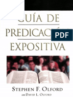 Stephen F. Olford - Guía de Predicación Expositiva X Eltropical