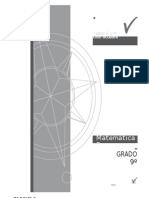 Prueba de Matematica - Grado 9 Calendario A