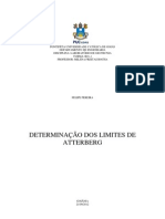 Relatório III - Determinação Dos Limites de Atterberg