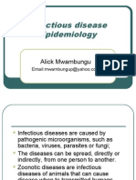 Infectious Disease Epidemiology: Alick Mwambungu