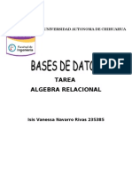 Algebra Relacional