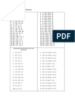 Factorización Por Divisores Binomicos