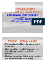 New Pension Scheme in Comparison To Old Pension Scheme