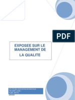 Le Management de La Qualite