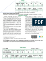 Passenger Coupon: Conditions of Contract