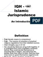 Fiqh Islamic Jurispudence An Introduction