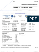 Eticket Itinerary and Receipt For Confirmation Def511