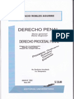 Derecho Penal y Procesal Penal - Robles Aguirre 4ta Edicion