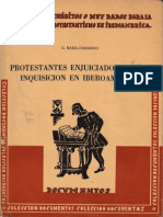 Protestantes Enjuiciados Porla Inquisición en Iberoamérica