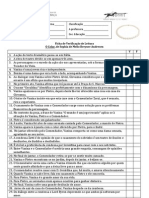 Ficha de Verificação de Leitura