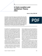 STJ Axis Location Rotational Equilibrium Theory Foot Function